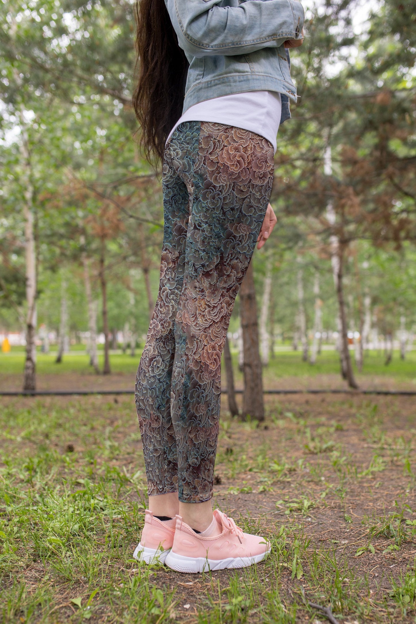 3D All Over Print Sea Coral Art Legging - Amaze Style™-Apparel