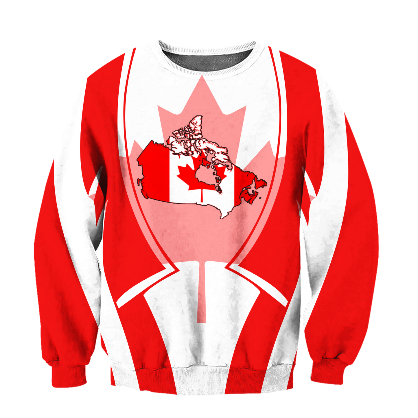 Canada In My Heart Red Maple Leaf Hoodie-HHT09072010