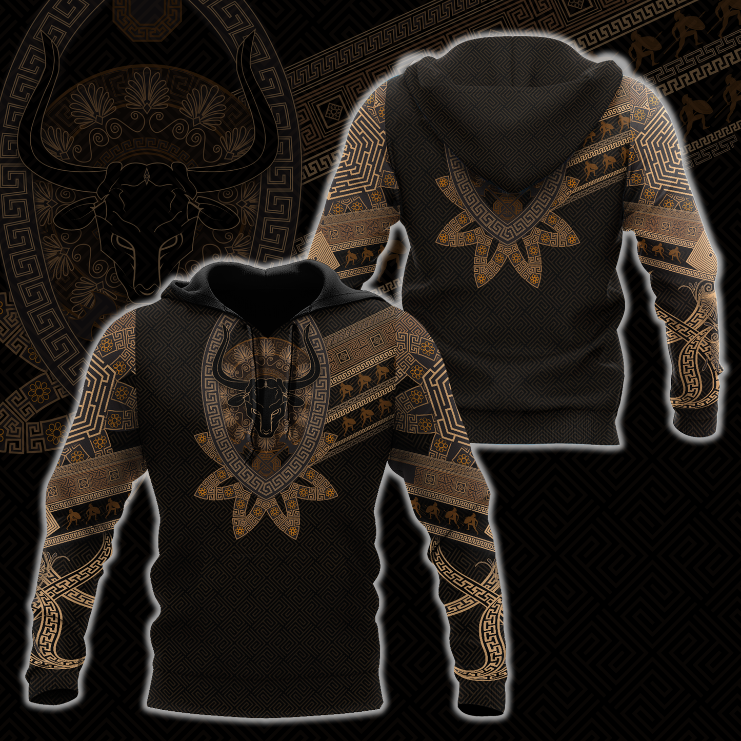 Theseus And Minotaur Greek Mythology 3D All Over Printed Shirts For Men And Women DA12112002