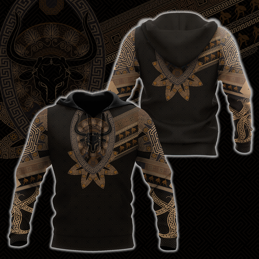 Theseus And Minotaur Greek Mythology 3D All Over Printed Shirts For Men And Women DA12112002