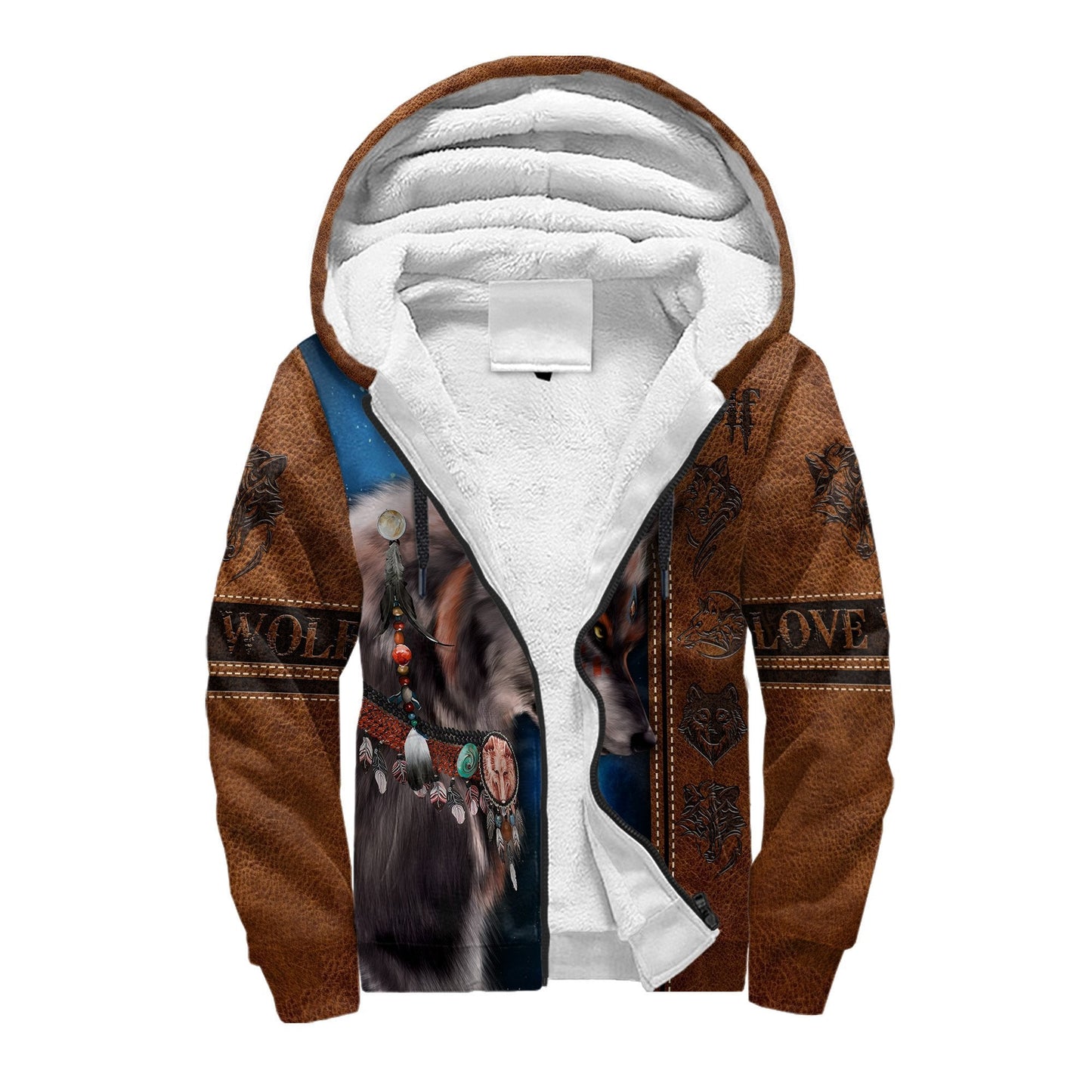 Wolf 3D All Over Printed Unisex Shirt