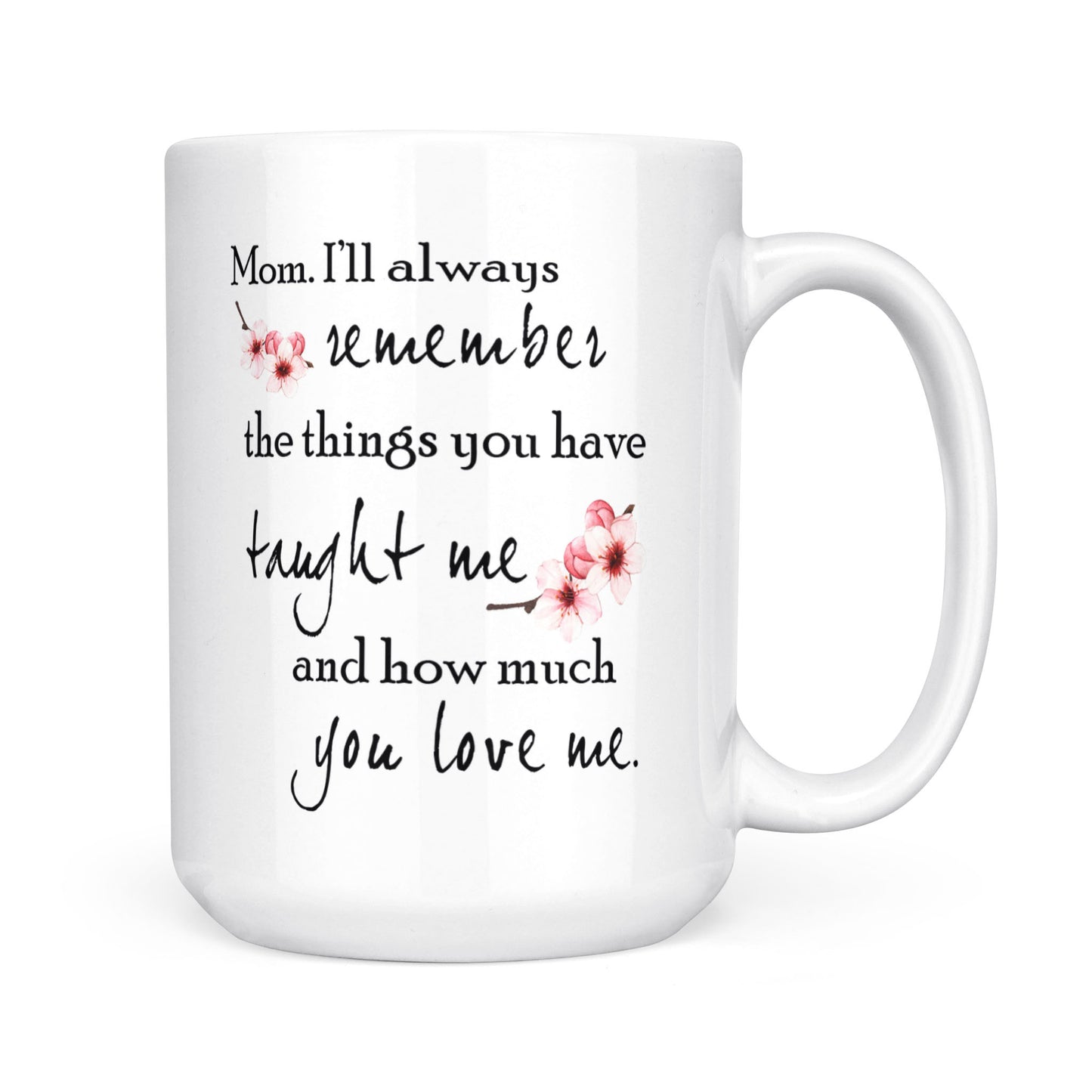 Best Gift For Mom White Mug I'll Always Remember