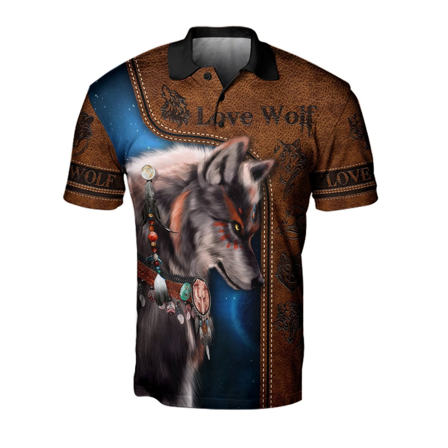 Wolf 3D All Over Printed Unisex Shirt