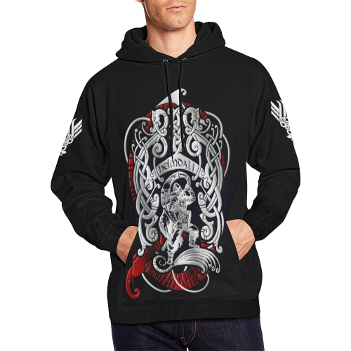 Viking Hoodie - Heimdall Son Of Odin A7 - Amaze Style™-ALL OVER PRINT HOODIES