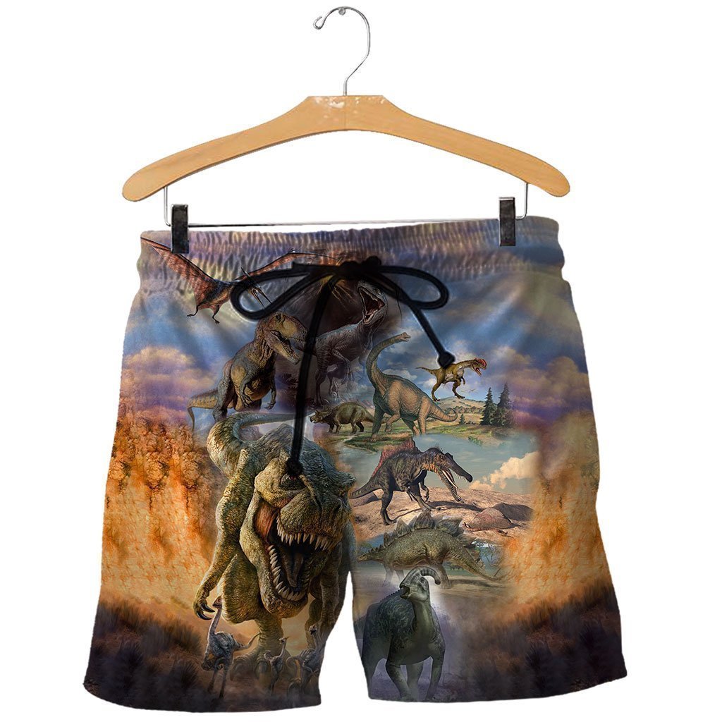 3D All Over Printed Dinosaurs Collection Art  Shirts and Shorts - Amaze Style™-3D All Over Printed Clothes