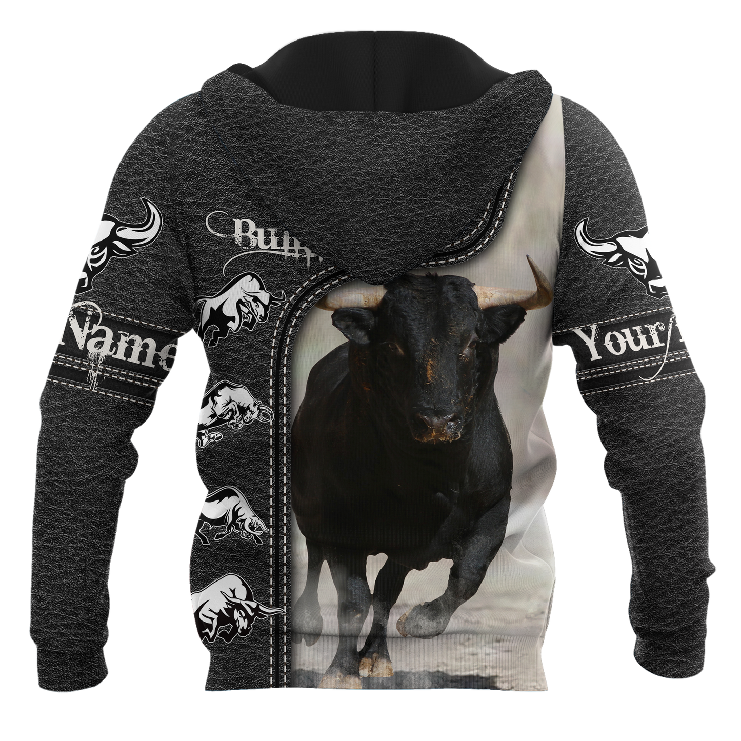 Bullfight Persionalized Your Name 3D All Over Printed Shirts