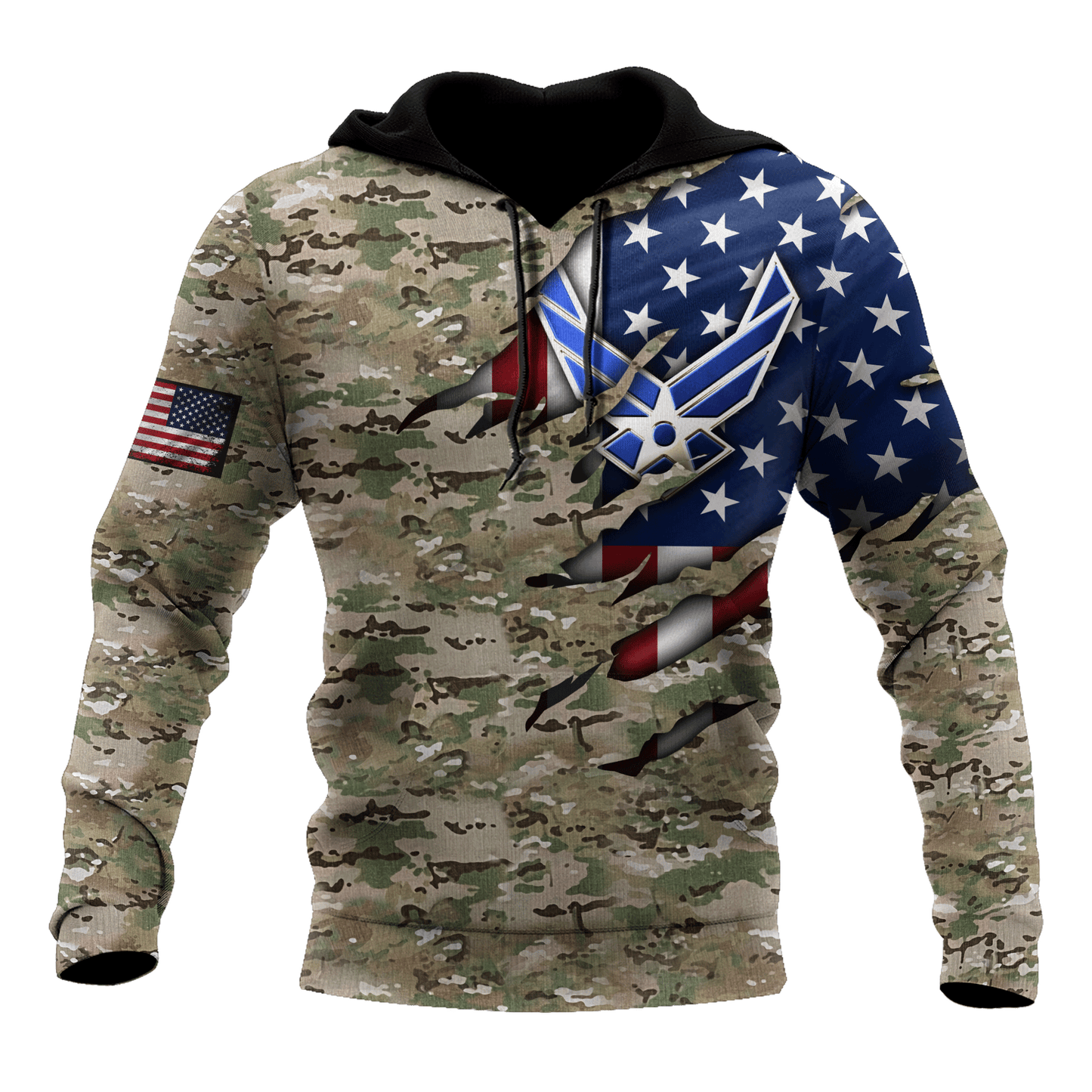 Army 3D All Over Printed Unisex Shirts