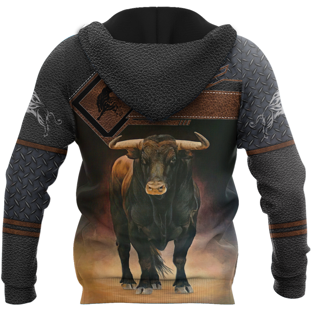 Bull 3D All Over Printed Unisex Shirts For Men And Women