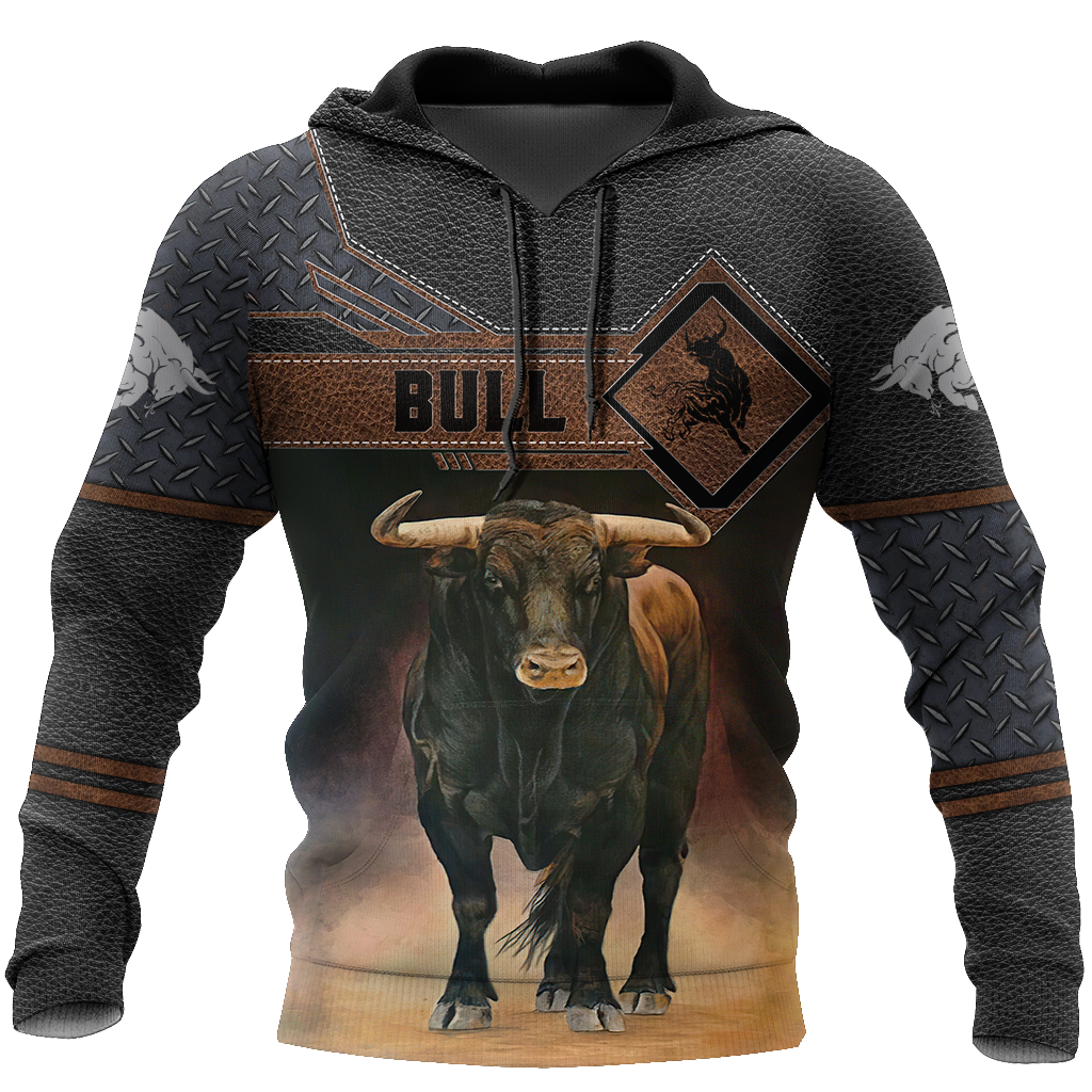 Bull 3D All Over Printed Unisex Shirts For Men And Women
