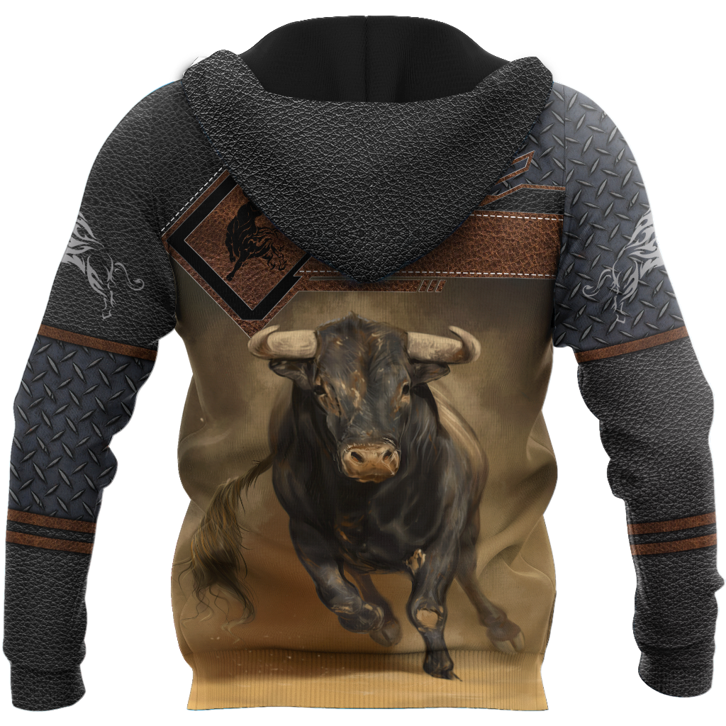 Bull 3D All Over Printed Unisex Shirts For Men And Women