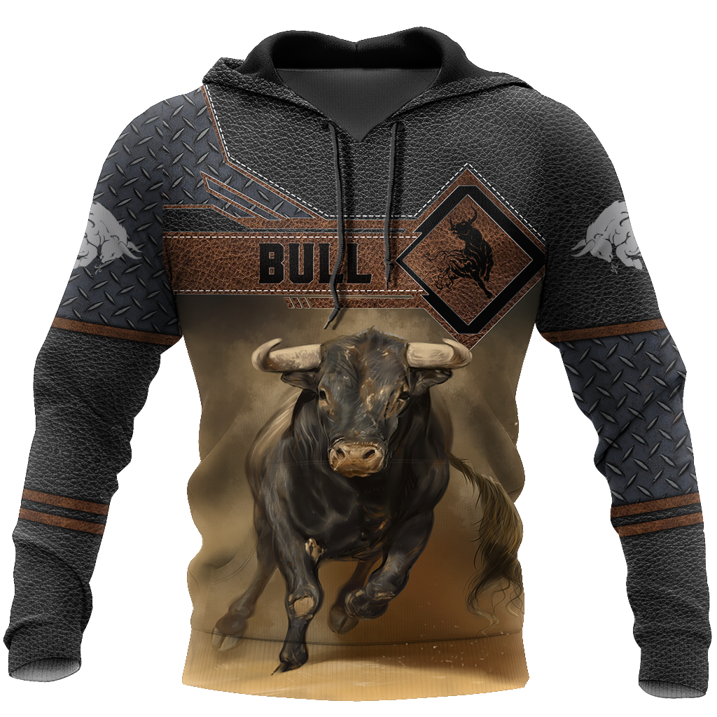 Bull 3D All Over Printed Unisex Shirts For Men And Women