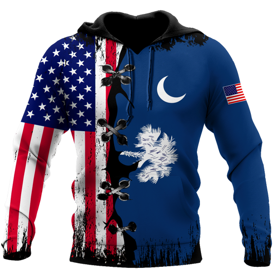 American Honduras 3D All Over Unisex Hoodie