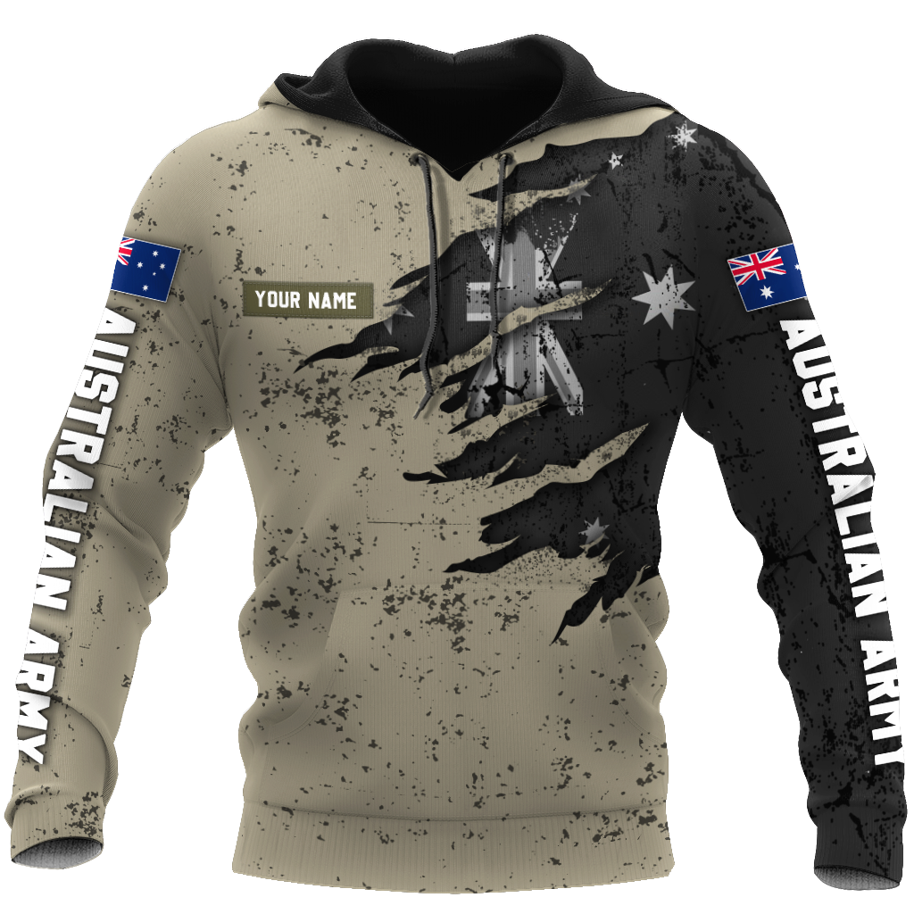 Tmarc Tee Custom name Australian Army Camo 3D Design Print Shirts