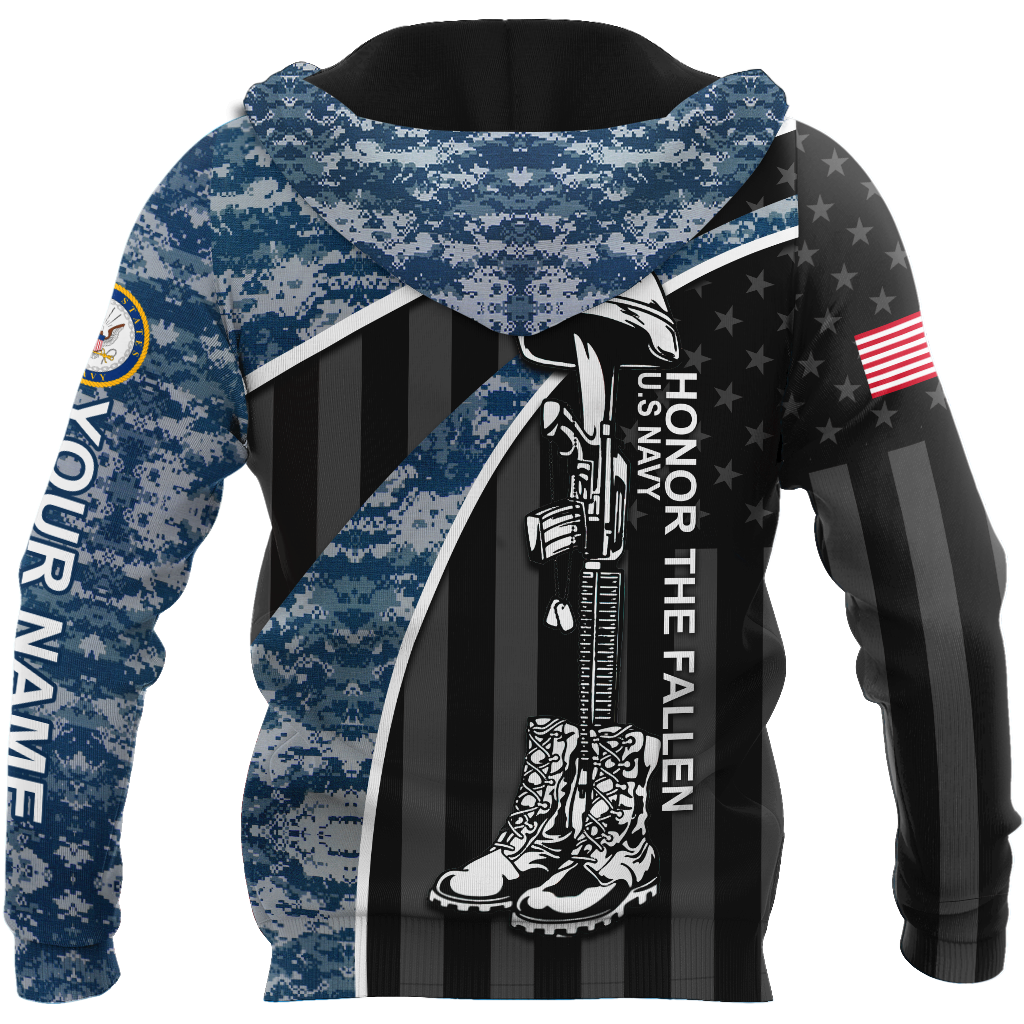 American US Namy Personalize 3D All Over Unisex Hoodie