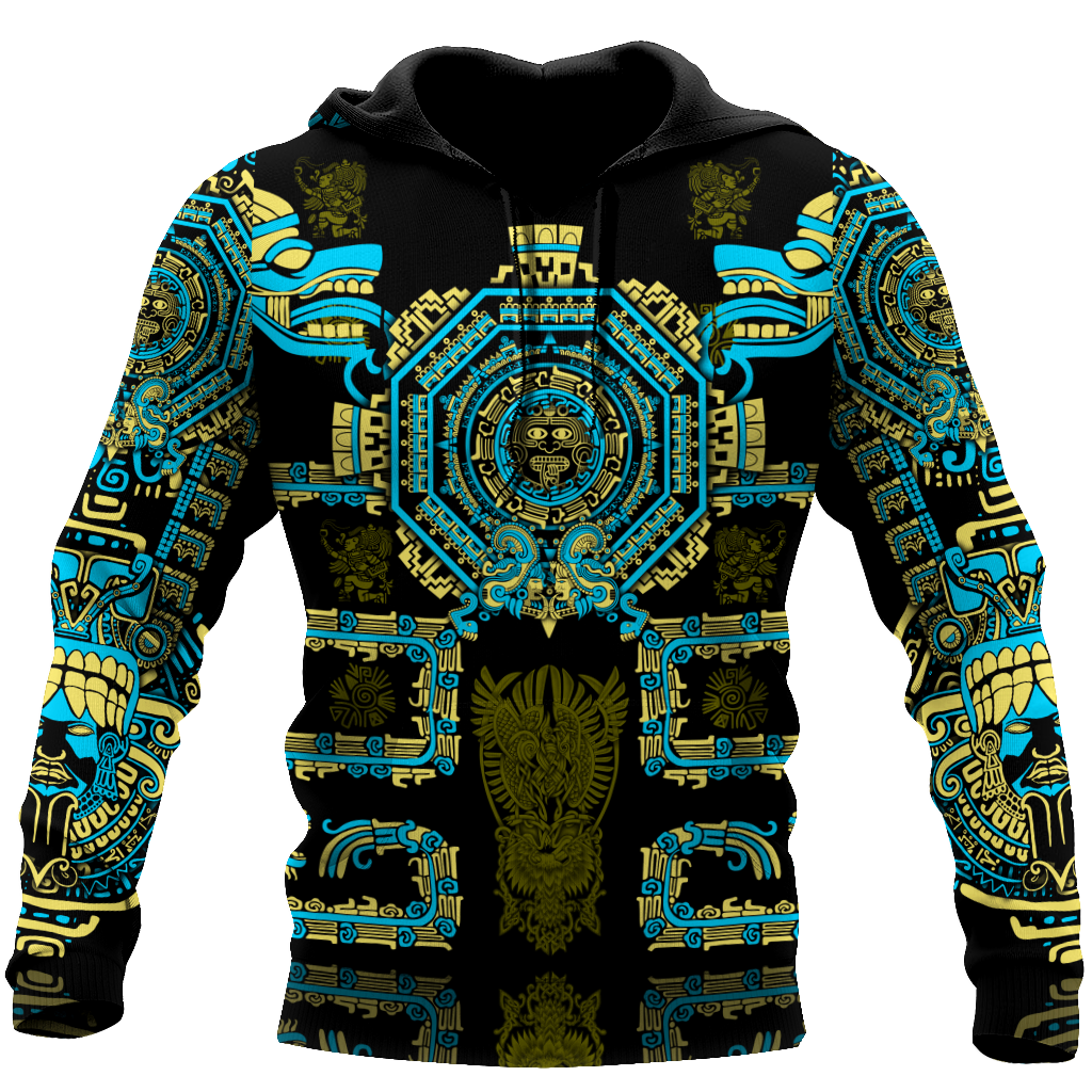 Aztec Mexico 3D All Over Printed Unisex Hoodie