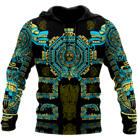 Aztec Mexico 3D All Over Printed Unisex Hoodie