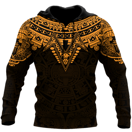 Aztec Mexico 3D All Over Printed Shirts For Men and Women