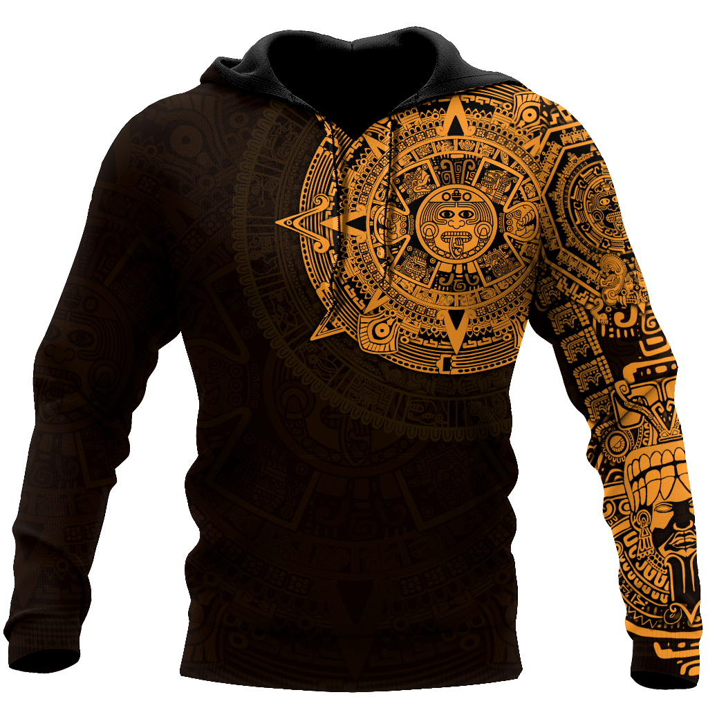 Aztec Mexico 3D All Over Printed Hoodie JJ no1