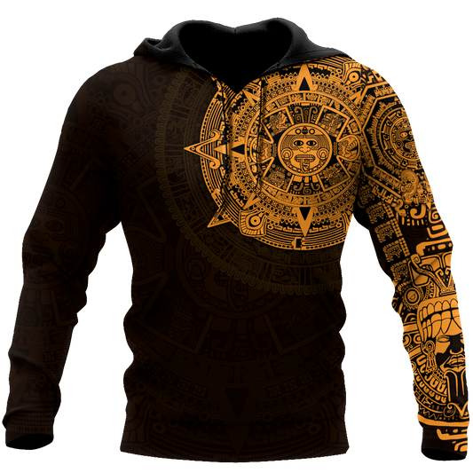 Aztec Mexico 3D All Over Printed Hoodie JJ no1