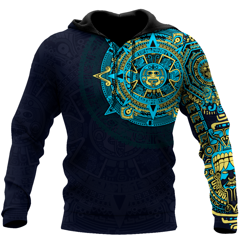 Aztec Mexico 3D All Over Printed Hoodie JJ no0