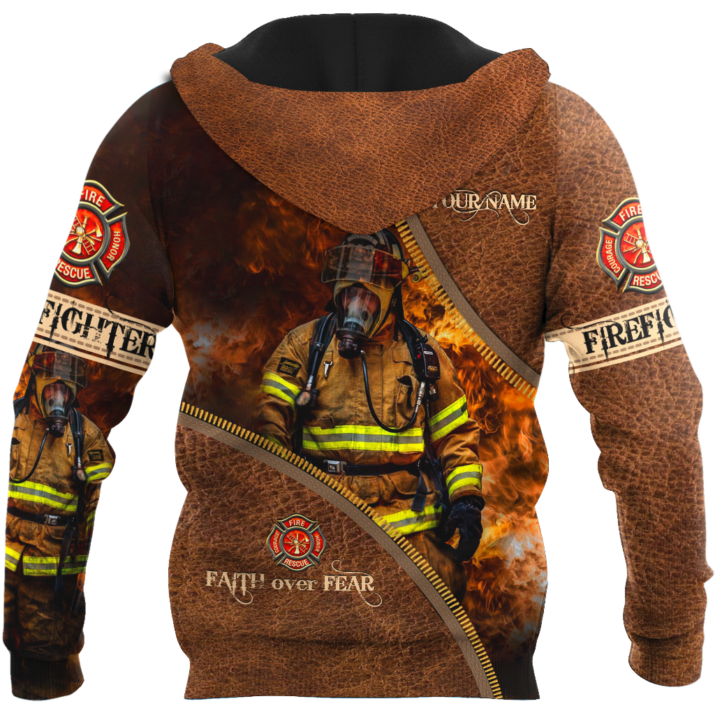 Customize Name Firefighter Hoodie For Men And Women MH06022102