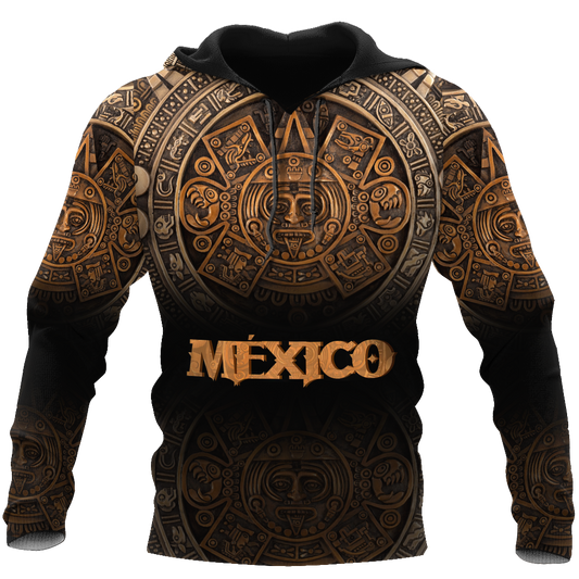 Aztec Mexico Hoodie Personalized 3D All Over Printed Shirts
