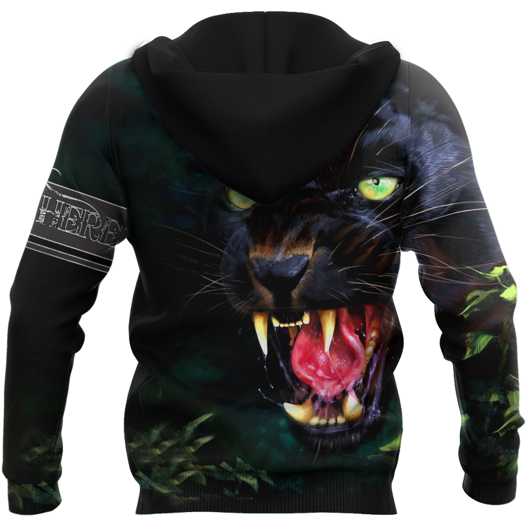 Black King Panther Personalized Unisex Deluxe Hoodie ML