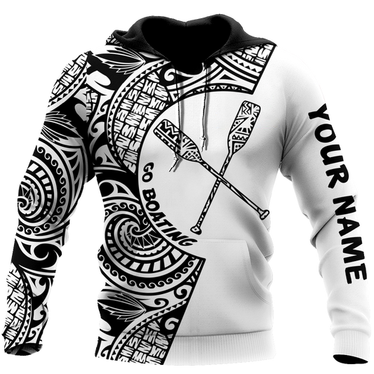 Amazing Polynesian Go Boating Personalized Unisex Deluxe Hoodie ML