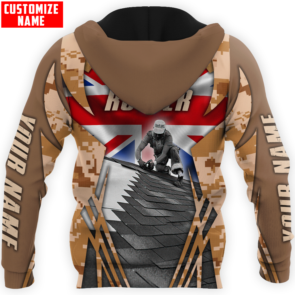 Tmarc Tee Premium Unisex All Over Printed Roofer Shirts England Roofer NTN07122103