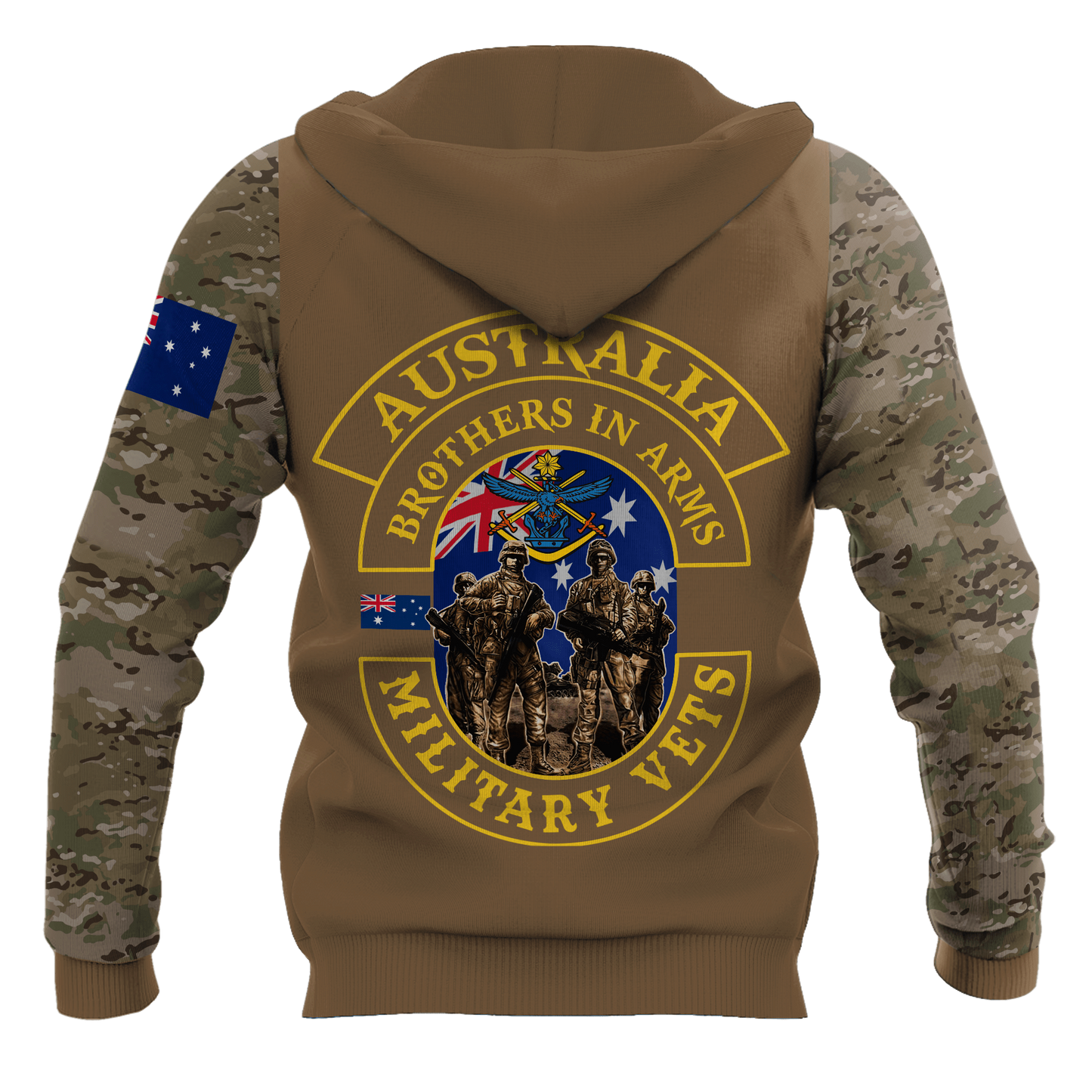 Tmarc Tee Custom name Australia Army Brothers in arms AU 3D print shirts