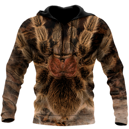 Spider Tarantula 3D All Over Printed Premium Unisex Hoodie ML