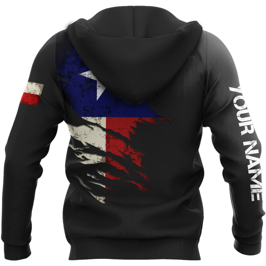 Thin Blue Line apparel Texas Law Enforcement custom name design 3d print shirts Proud Military