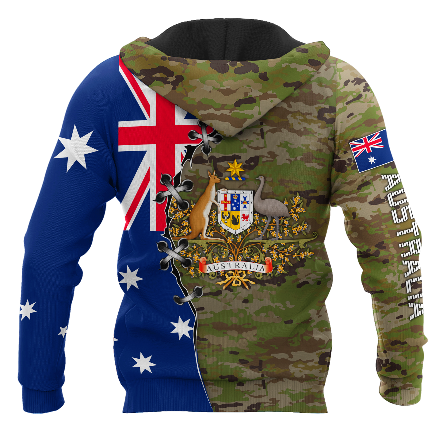 The Australian Army 3D All Over Printed Shirts For Men And Women VP10032104