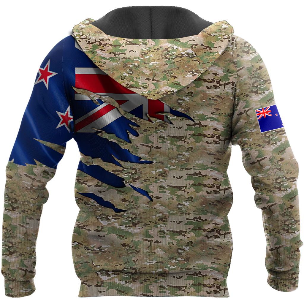 Tmarc Tee Remembrance New Zealand in my heart Camo 3D print shirts