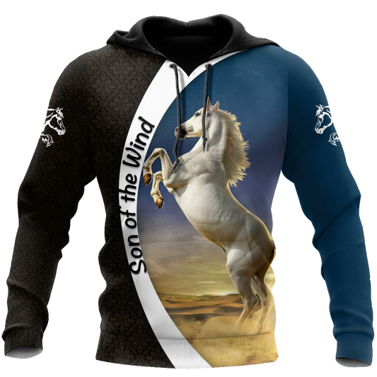 Beautiful White Horse 3D All Over Printed Shirts For Men And Women TNA11192007CL