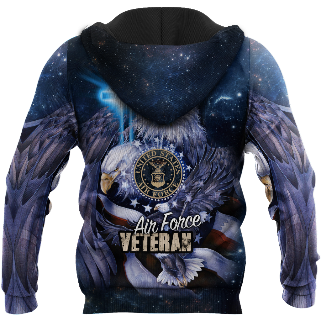 Air Force Veteran 3D All Over Printed Shirts For Men and Women