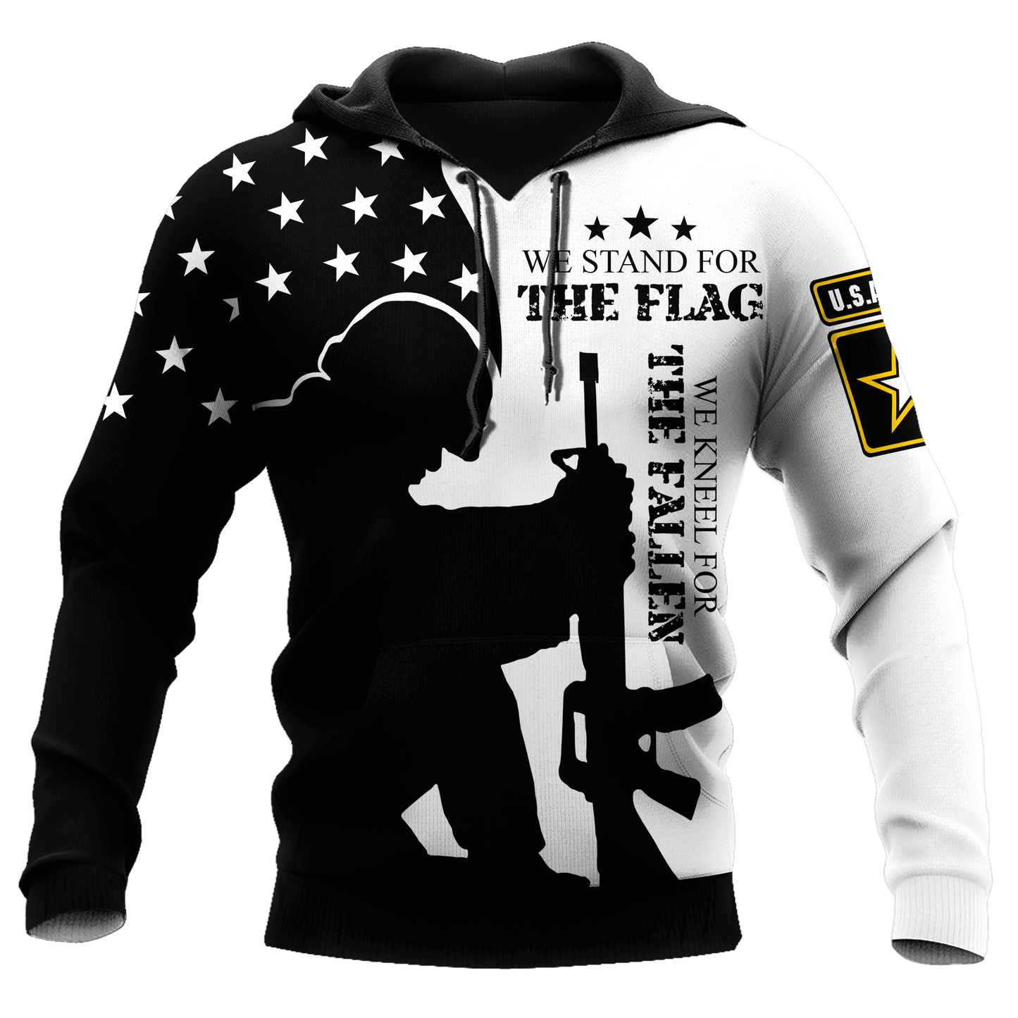 We Stand For The Flag - US Army 3D All Over Printed Shirts