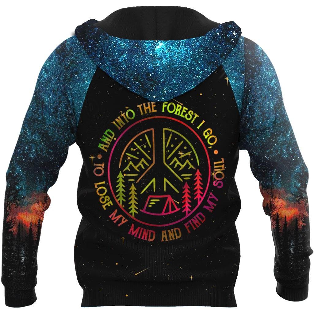 Camping 3D All Over Printed Unisex Shirts Billion Star Hotel