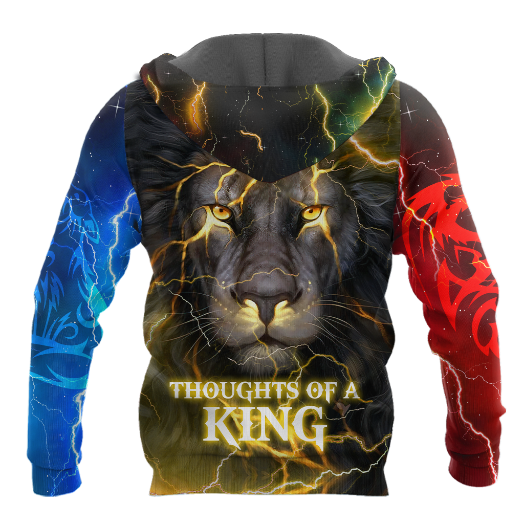 The Power Of Three Souls Dragon Wolf Lion 3D All Over Printed Unisex Shirts