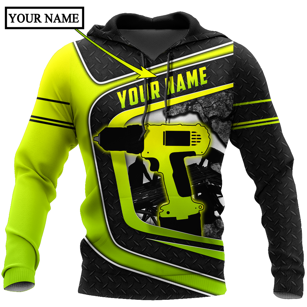 The Roofer Man - Persionalized Name 3D All Over Printed Shirts