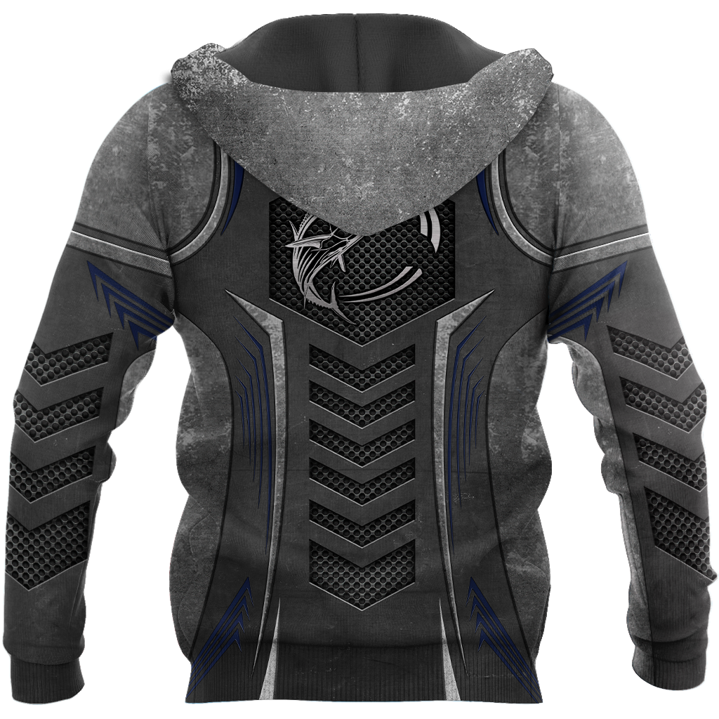 Tuna Fishing Metal 3D design print shirts