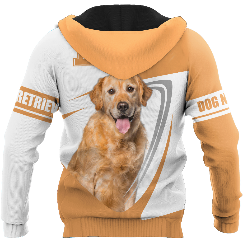 Premium Golden Retriever Lover 3d All Over Printed Unisex