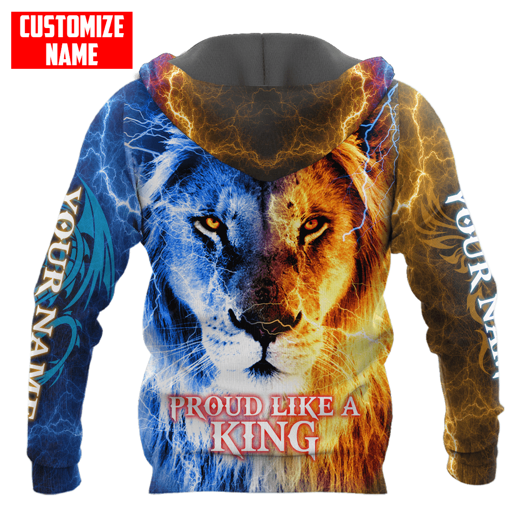 The Power Of Three Souls Dragon Phoenix Lion 3D All Over Printed Unisex Shirts