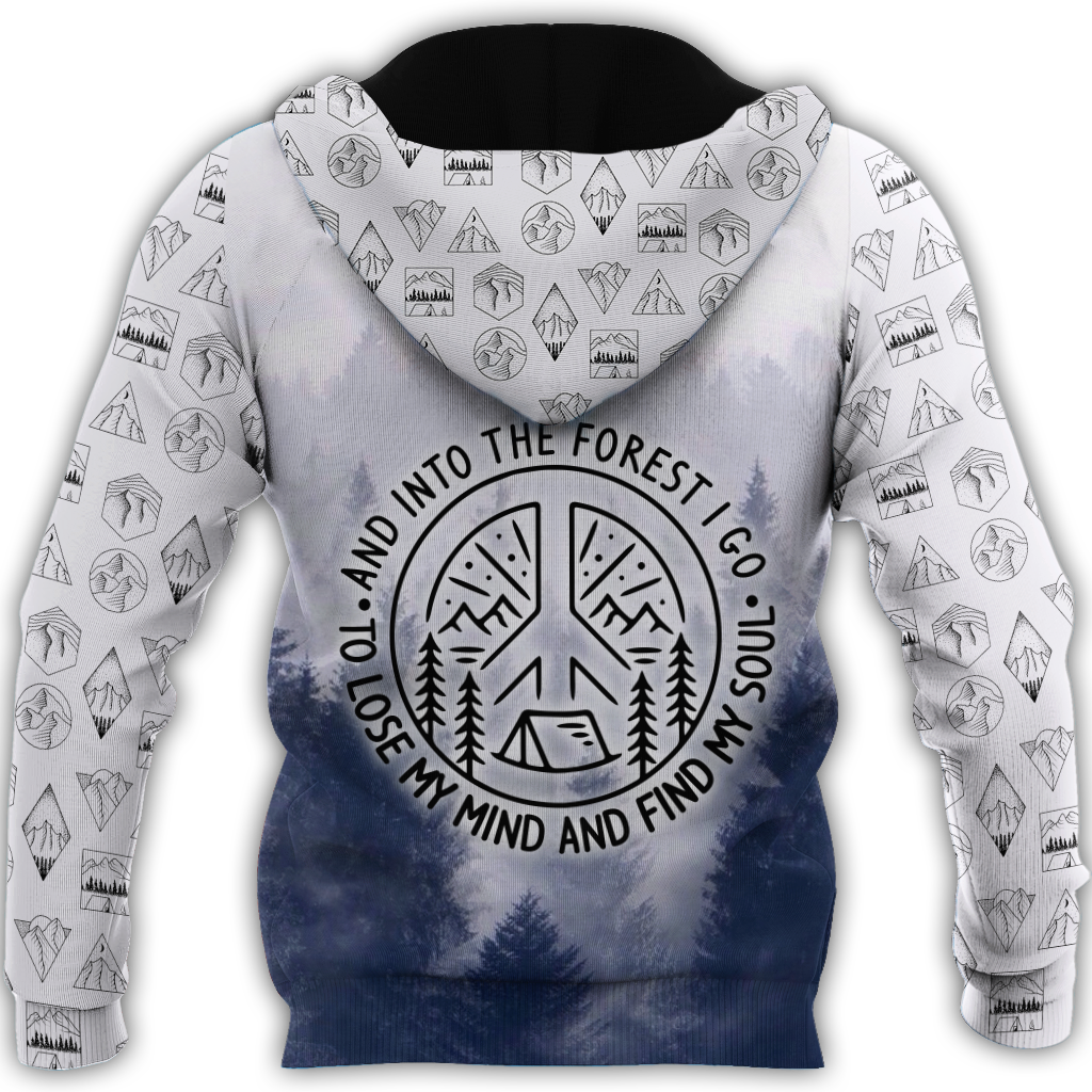 Camping 3D All Over Printed Unisex Shirts Winter Camping