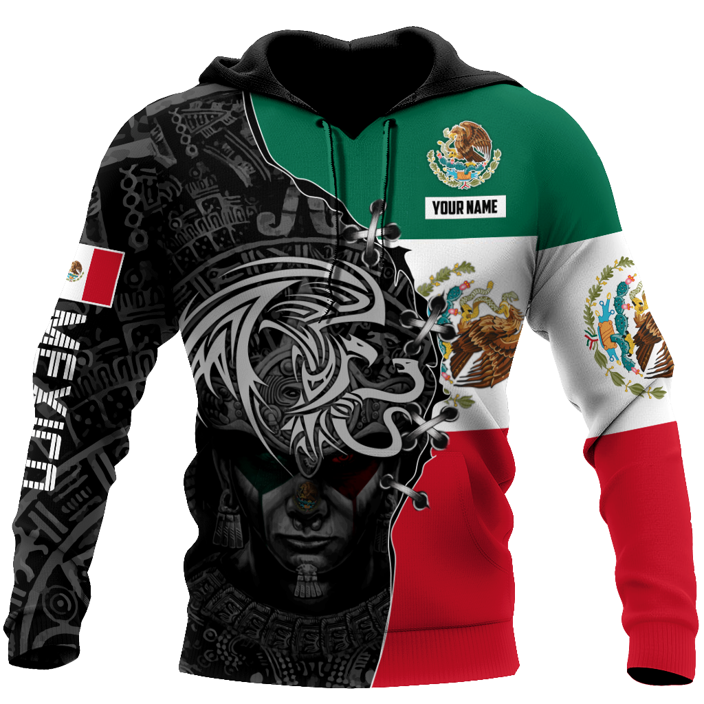 Aztec Mexico Persionalized 3D All Over Printed Unisex Shirts
