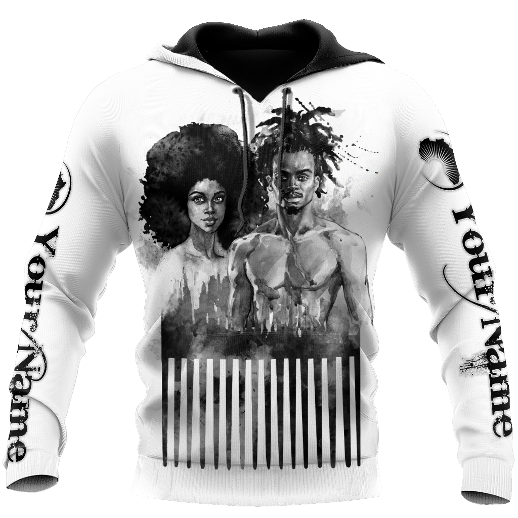 African American Persionalized Your Name 3D All Over Printed Shirts JJ20052103 KT