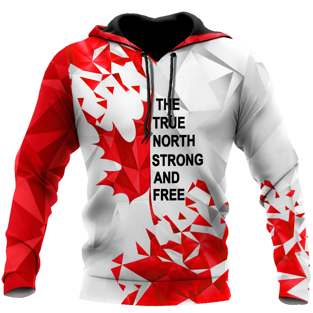 Canada Day No25 Premium Unisex Hoodie Maple Leaf