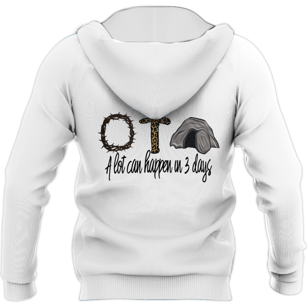 A Lot Can Happen in 3 Days - T-Shirt Style for Men and Women