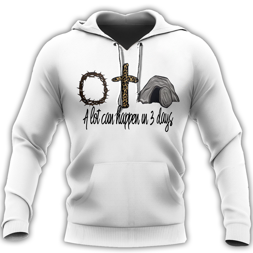 A Lot Can Happen in 3 Days - T-Shirt Style for Men and Women