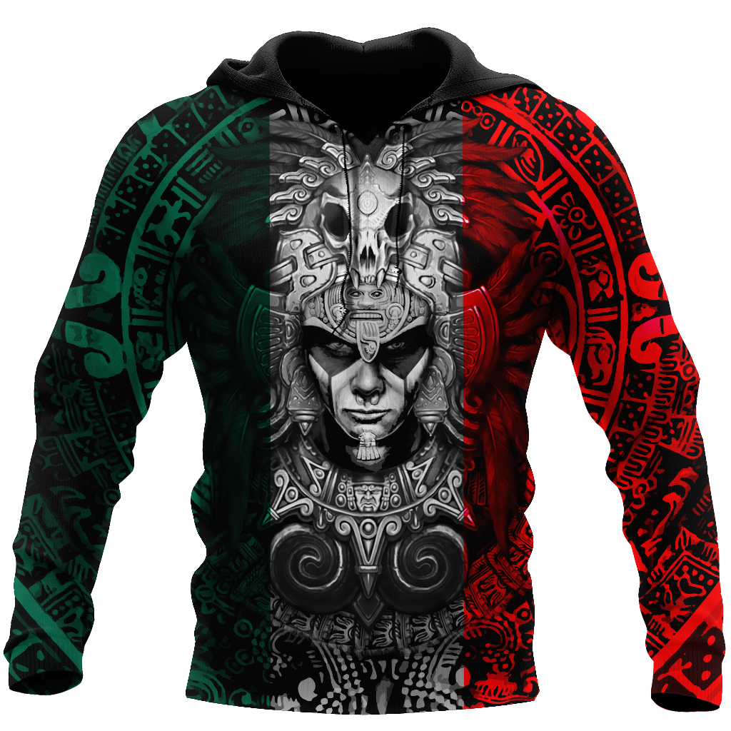 Aztec Warrior Mexico 3D All Over Printed Shirts